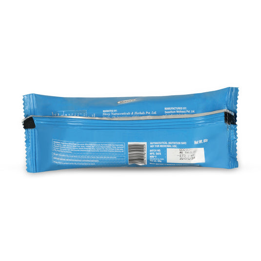 Novkafit Protein Bar 6 Piece(s)/Pack (Cookies & Cream Flavour) (360 g) Novkafit