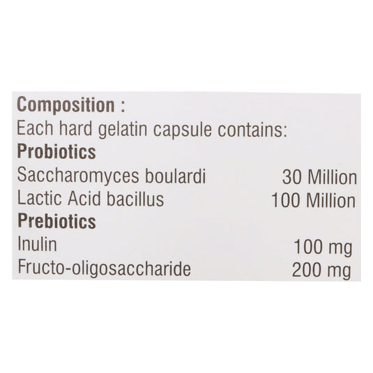 Shrey's Biofibe Prebiotics & Probiotics for Digestive Health – 100 Capsules Shrey's