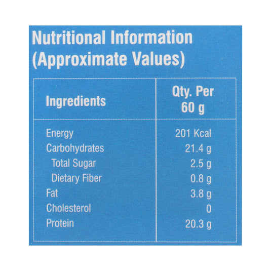 Novkafit Protein Bar 6 Piece(s)/Pack (Cookies & Cream Flavour) (360 g) Novkafit