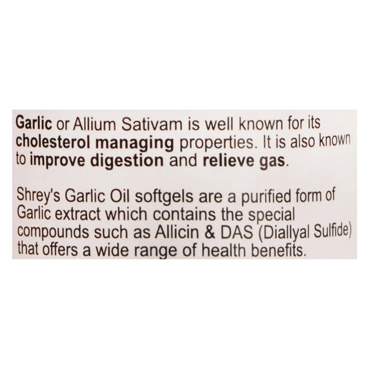 Garlic Oil Capsules