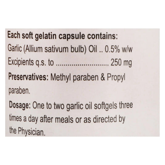 Garlic Oil Capsules
