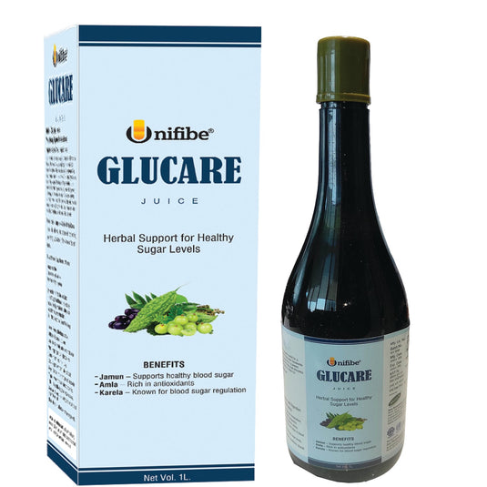 Unifibe Glucare Diabetic Care Juice - 1L|control blood sugar levels Unifibe