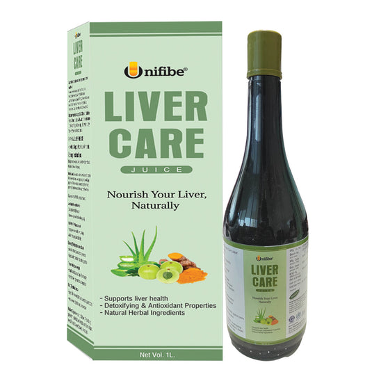 Unifibe Ayurvedic Liver Care Juice 1L – Supports Liver Detox Supports Fatty Liver Unifibe